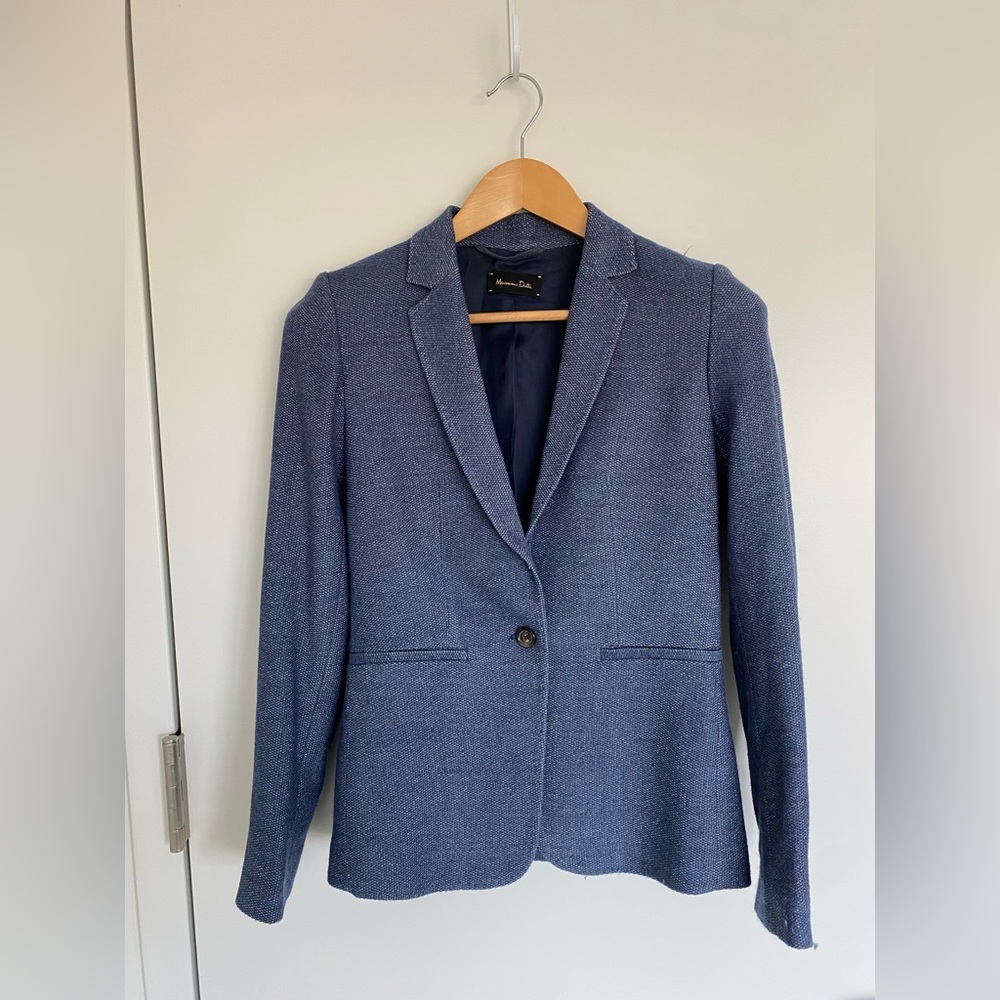 Massimo Dutti Wool Blazer